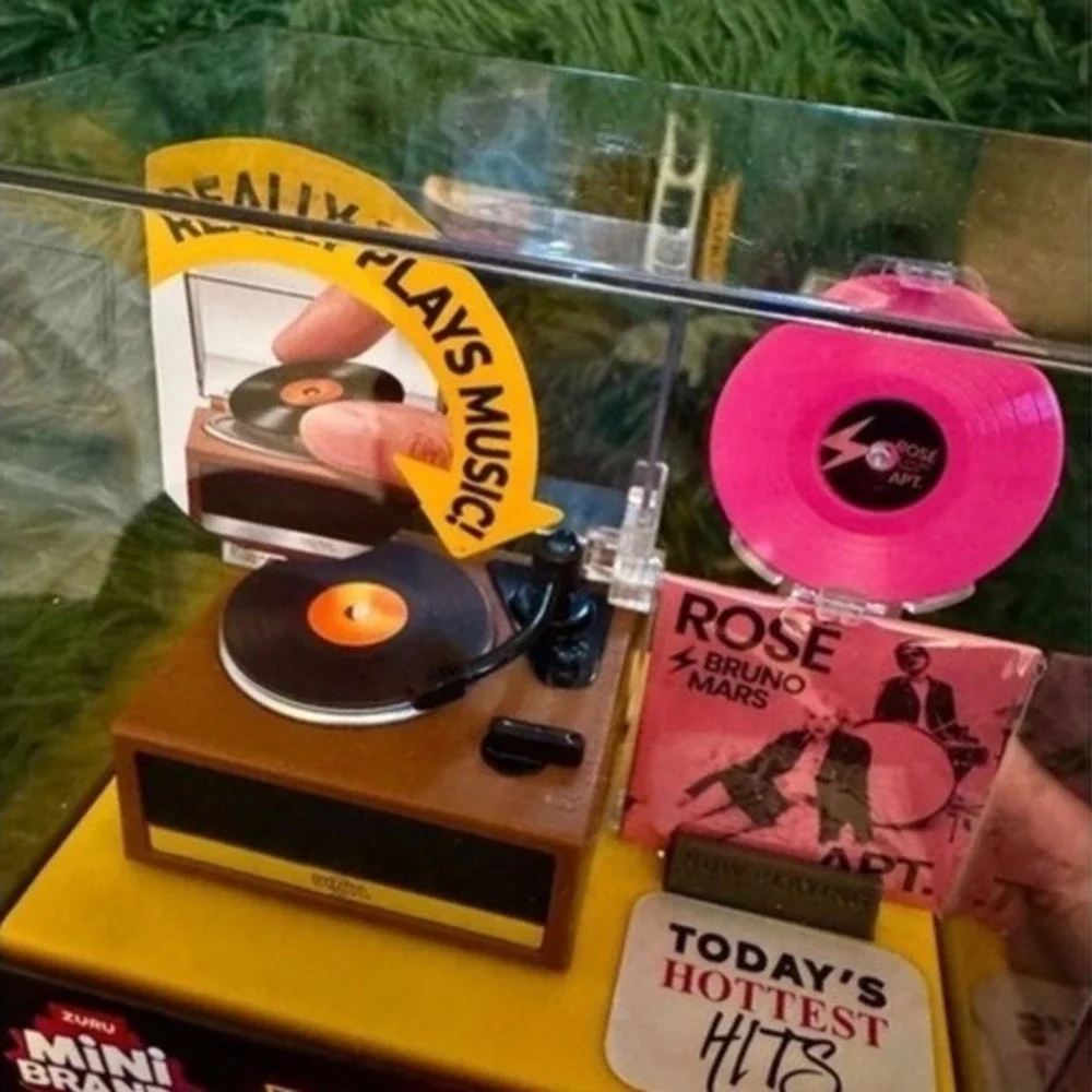 Mini Brands Really Works Vinyl Record Player Series 1 | New Released!